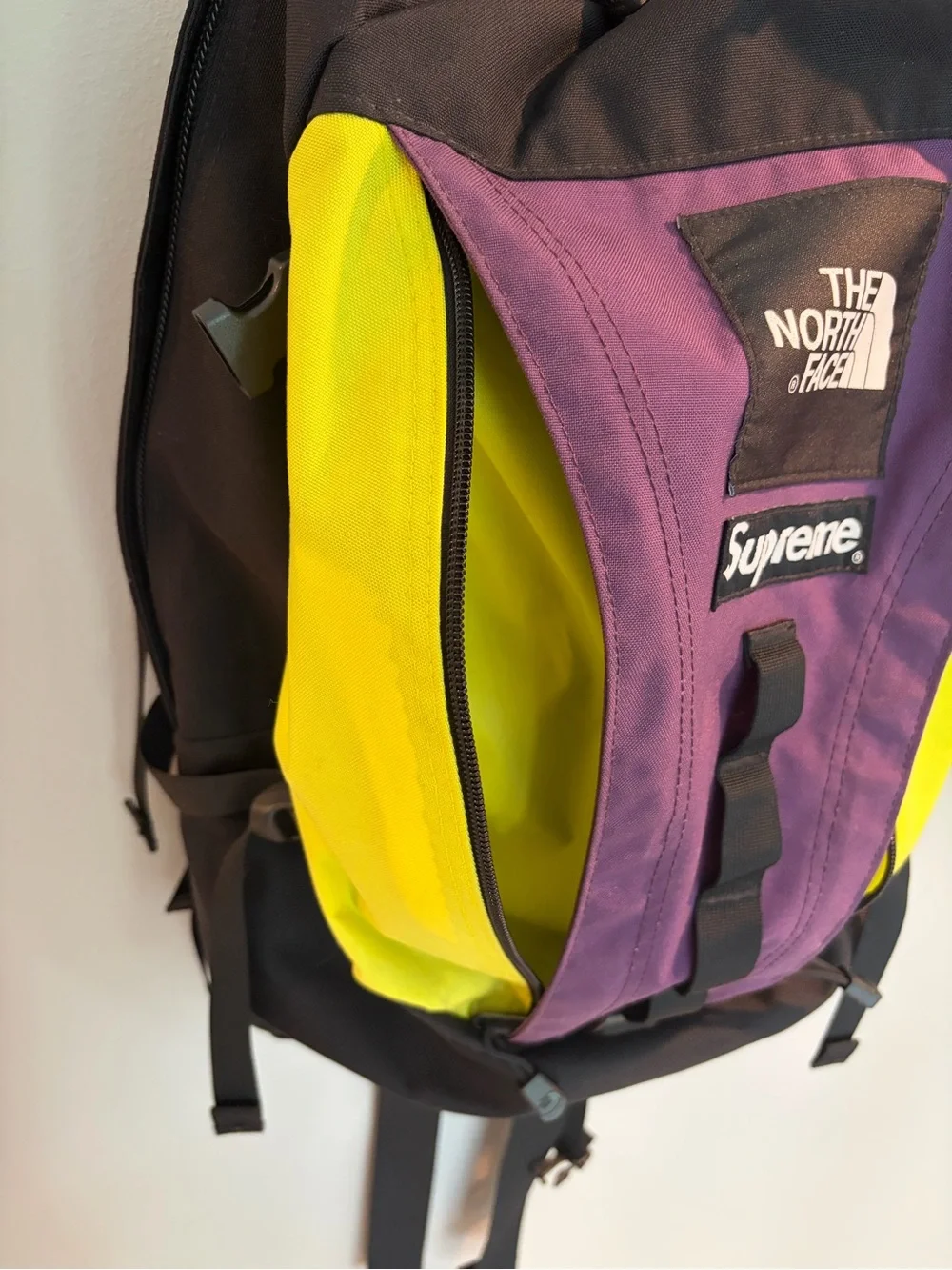 Supreme x The North Face Expedition Men’s Backpack Yellow/Purple